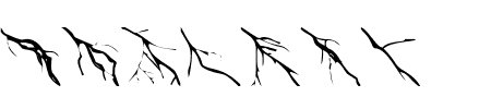 Schriftart Lightning Bolts: Mehr Infos & Vorschau Generator TTF: Lightning Bolts Schriftart