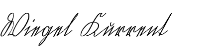 Wiegel Kurrent Medium Schriftart