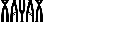 XAyax  Schriftart