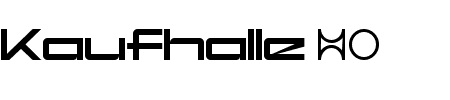 kaufhalle Schriftart