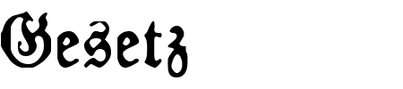 Schrift Gesetz: Mehr Infos & Zeichen Übersicht TTF: Gesetz Schrift