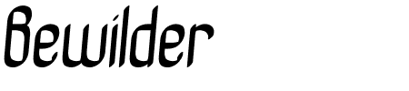 Font Bewilder BRK: Mehr Infos & Zeichen Übersicht TTF: Bewilder BRK Font