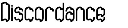 TTF: Discordance BRK Schriftart