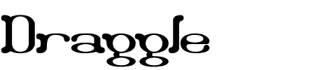 Schriftart Draggle BRK: Mehr Infos & Vorschau Generator TTF: Draggle BRK Schriftart