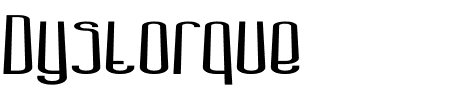 Schriftart Dystorque BRK: Mehr Infos & Vorschau Generator TTF: Dystorque BRK Schriftart