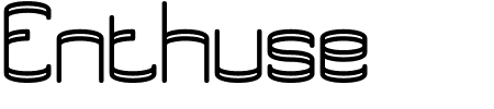 Schriftart Enthuse BRK: Mehr Infos & Vorschau Generator TTF: Enthuse BRK Schriftart