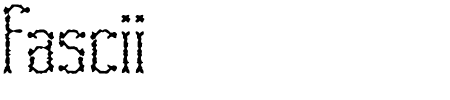 Fascii Scraggly BRK Schriftart