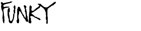 TTF: Funky Schriftart