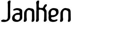 Schriftart Janken BRK: Mehr Infos & Zeichen Übersicht TTF: Janken BRK Schriftart