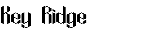 TTF: Key Ridge BRK Schriftart