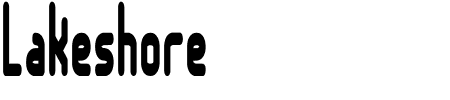 Schriftart Lakeshore BRK: Mehr Infos & Vorschau Generator TTF: Lakeshore BRK Schriftart