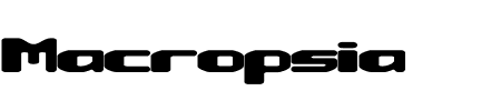 Schriftart Macropsia BRK: Mehr Infos & Vorschau Generator TTF: Macropsia BRK Schriftart
