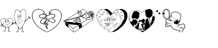 Schrift Luv ya Babe: Mehr Infos & Zeichen Übersicht TTF: Luv ya Babe Schrift