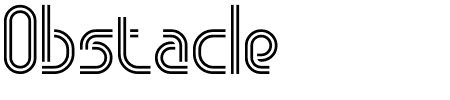 Schriftart Obstacle Lines BRK: Mehr Infos & Vorschau Generator TTF: Obstacle Lines BRK Schriftart