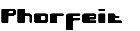 TTF: Phorfeit BRK Font