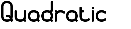Schriftart Quadratic BRK: Mehr Infos & Zeichen Übersicht TTF: Quadratic BRK Schriftart