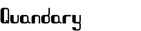 Schriftart Quandary BRK: Mehr Infos & Vorschau Generator TTF: Quandary BRK Schriftart