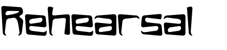 Schriftart Rehearsal Offset BRK: Mehr Infos & Vorschau Generator TTF: Rehearsal Offset BRK Schriftart