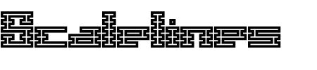 Schriftart Scalelines Maze BRK: Mehr Infos & Vorschau Generator TTF: Scalelines Maze BRK Schriftart