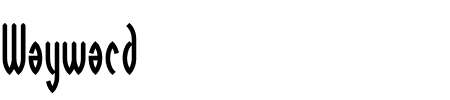 Schriftart Wayward BRK: Mehr Infos & Vorschau Generator TTF: Wayward BRK Schriftart