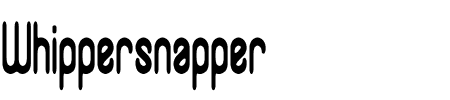 TTF: Whippersnapper BRK Schriftart