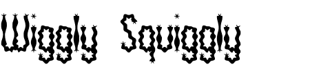 TTF: Wiggly Squiggly BRK Schriftart