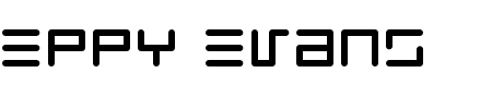 Eppy Evans Round Schriftart