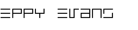 Epps Evans Light Schriftart