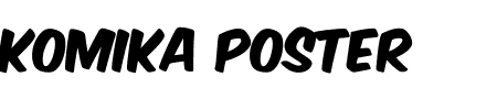 Komika Axis Schriftart