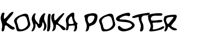Komika Boo Schriftart