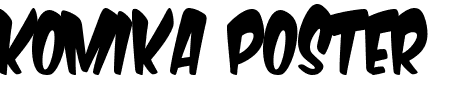Komika Boogie Schriftart