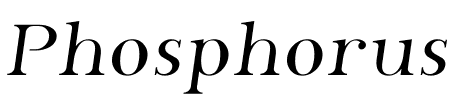 Schriftart Phosphorus Family: Mehr Infos & Vorschau Generator TTF: Phosphorus Family Schriftart