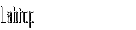 Schriftart Labtop 3D: Mehr Infos & Vorschau Generator TTF: Labtop 3D Schriftart