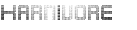 Schriftart Karnivore Digit: Mehr Infos & Vorschau Generator TTF: Karnivore Digit Schriftart