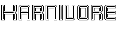 Schriftart Karnivore Tecca: Mehr Infos & Vorschau Generator TTF: Karnivore Tecca Schriftart