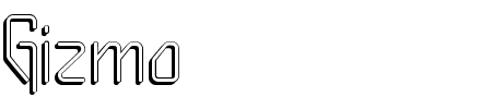 Schriftart Gizmo Shade: Mehr Infos & Vorschau Generator TTF: Gizmo Shade Schriftart