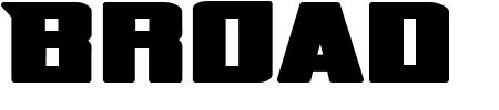 Schriftart Broad: Mehr Infos & Vorschau Generator TTF: Broad Schriftart