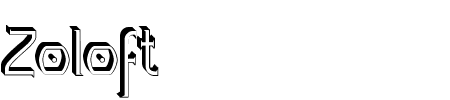 Schriftart ZoloftSideffex: Mehr Infos & Vorschau Generator TTF: ZoloftSideffex Schriftart