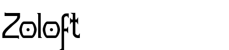 Zoloft-Bold Italic Schriftart