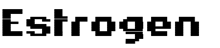 Schriftart Estrogen: Mehr Infos & Vorschau Generator TTF: Estrogen Schriftart