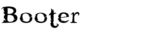 Booter Five Zero Schriftart