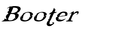 Booter Five One Schriftart