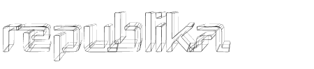 Schriftart Republika Sketch: Mehr Infos & Vorschau Generator TTF: Republika Sketch Schriftart