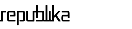 Republika II Cnd Schriftart