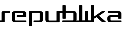 Republika II Exp Schriftart