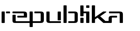 Republika III Exp Schriftart