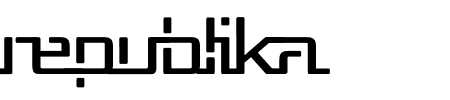 Republika V Schriftart