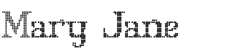 Schriftart Mary Jane Olyff: Mehr Infos & Vorschau Generator TTF: Mary Jane Olyff Schriftart