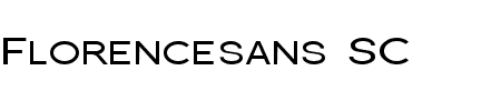 Florencesans SC Exp Schriftart