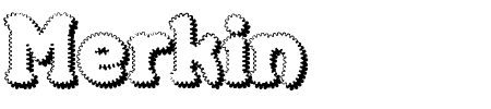 Schriftart Merkin Foo: Mehr Infos & Vorschau Generator TTF: Merkin Foo Schriftart